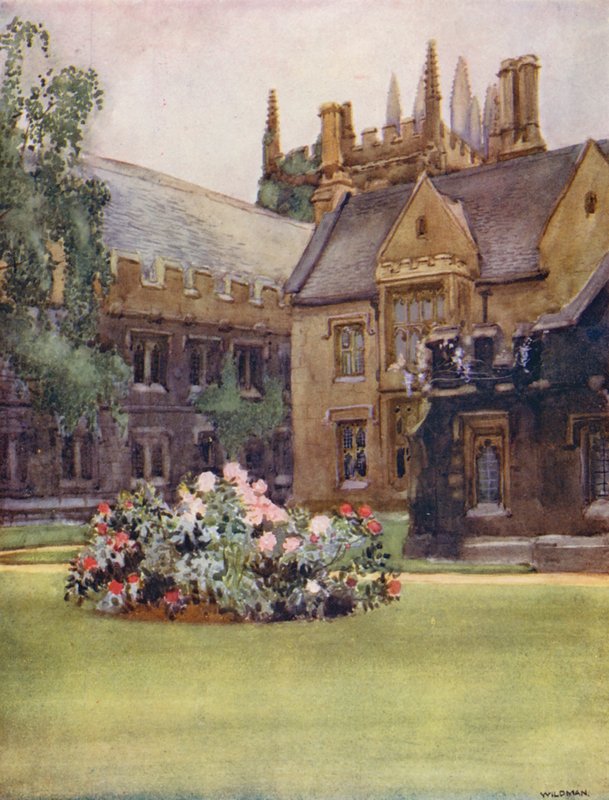 Magdalen College, mostrando o President