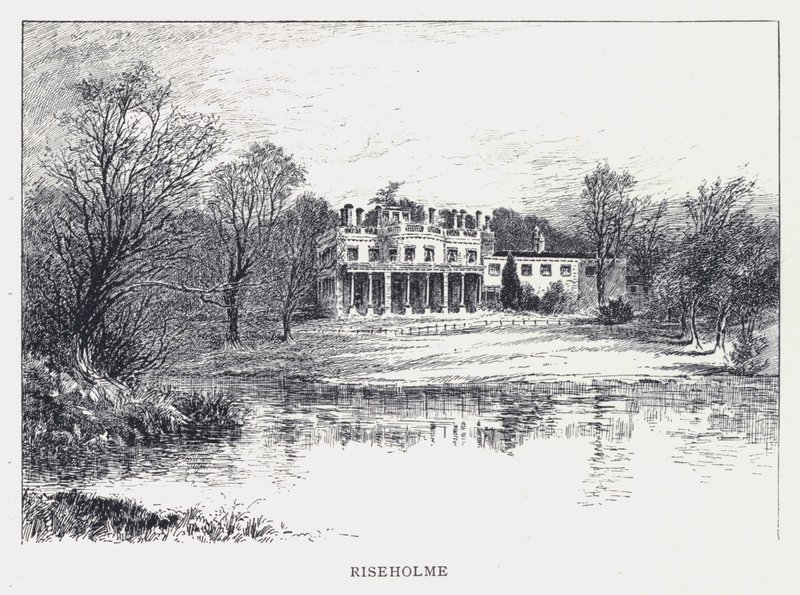 Riseholme (gravura) de William Alexander Ansted