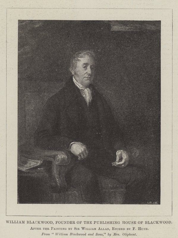 William Blackwood, fundador da editora Blackwood de William Allan