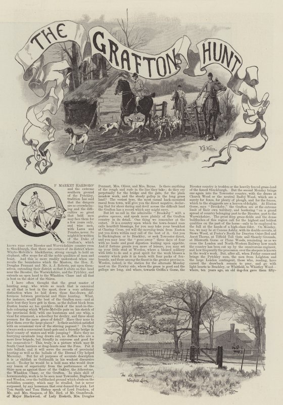 A Caça De Grafton de William Barnes Wollen