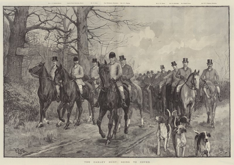 The Oakley Hunt, vai cobrir de William Barnes Wollen