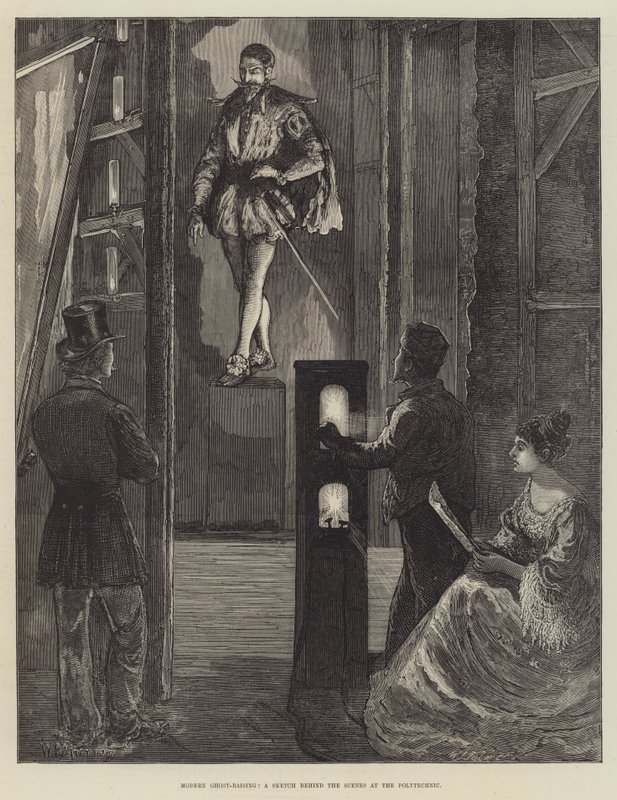 Moderna criação de fantasmas, um esboço dos bastidores do Instituto Politécnico de William Bazett Murray