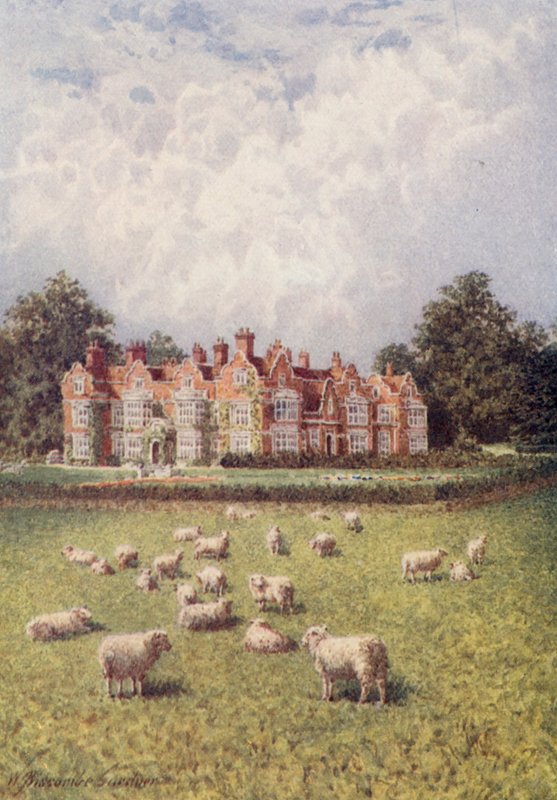 Goddington Park, Ashford (litografia a cores) de William Biscombe Gardner