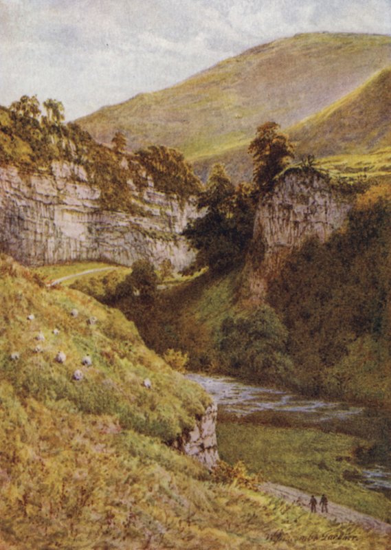 Em Miller "s Dale, perto de Litton Mills de William Biscombe Gardner