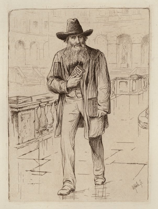 Alexander Campbell Fraser, Professor de Lógica e Metafísica (gravura) de William Brassey (after) Hole