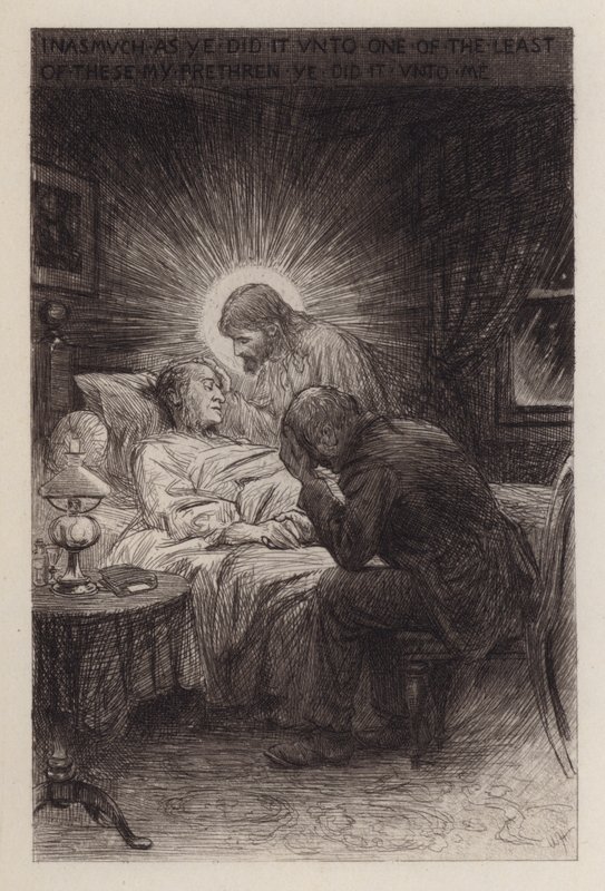 Morte e Vida (gravura) de William Brassey (after) Hole