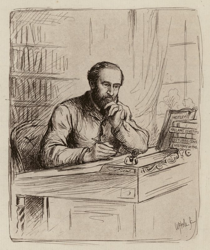 John Kirkpatrick, Professor de Direito Constitucional e História (gravura) de William Brassey (after) Hole
