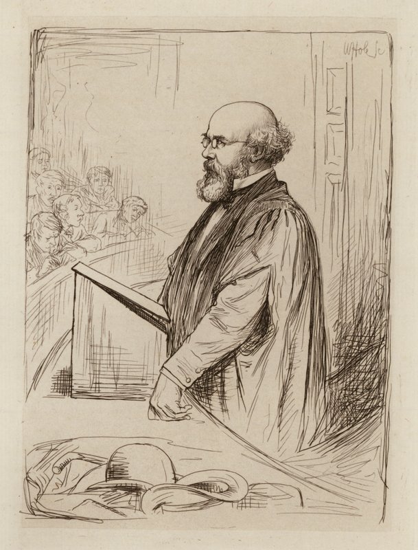Norman Macpherson, Professor de Direito Escocês (gravura) de William Brassey (after) Hole