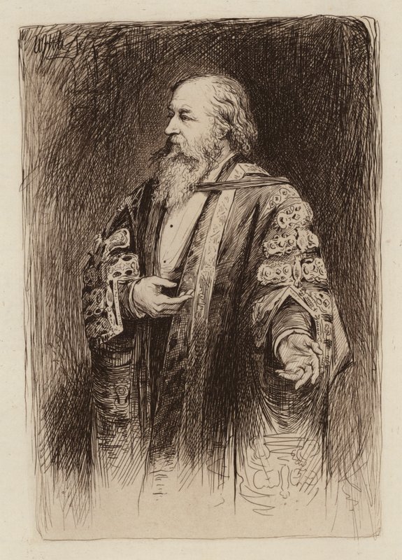Sir Alexander Grant, Vice-Chanceler e Diretor (gravura) de William Brassey (after) Hole