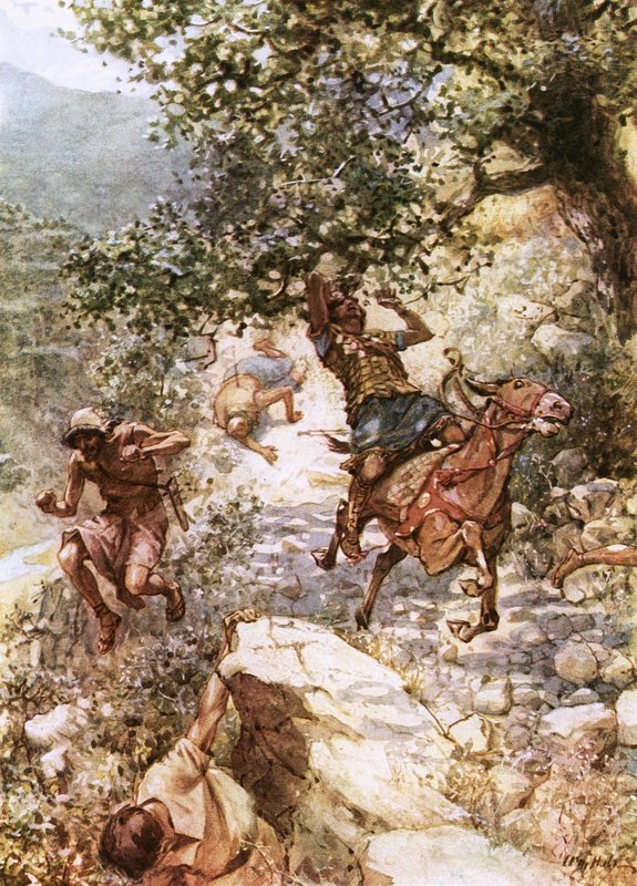 A morte de Absalom de William Brassey Hole