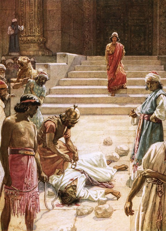 O assassinato de Zacarias de William Brassey Hole
