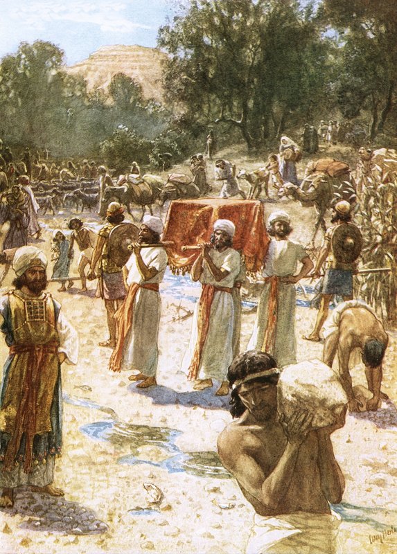 A passagem da Jordânia de William Brassey Hole