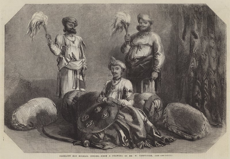 Tookajee Rao Holkar, Indore de William Carpenter