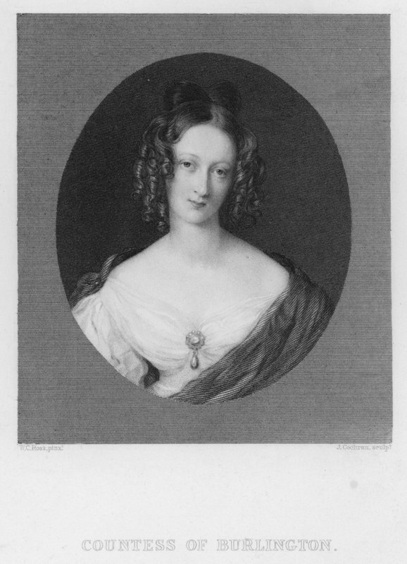 Condessa de Burlington (gravura) de William Charles (after) Ross