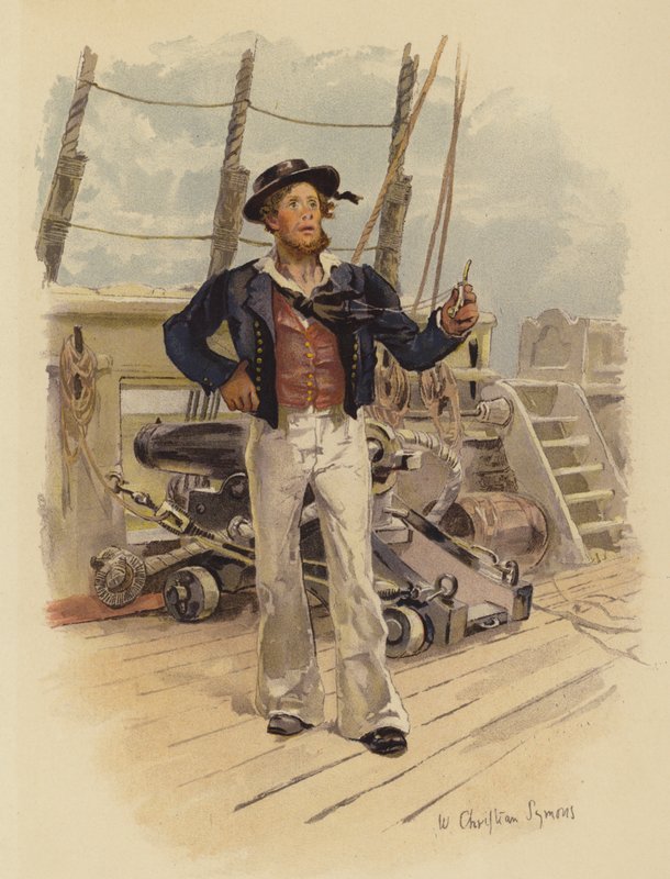 Boatswain, cerca de 1820 de William Christian Symons