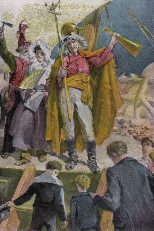 Ilustração para Peter The Whaler de William Christian Symons
