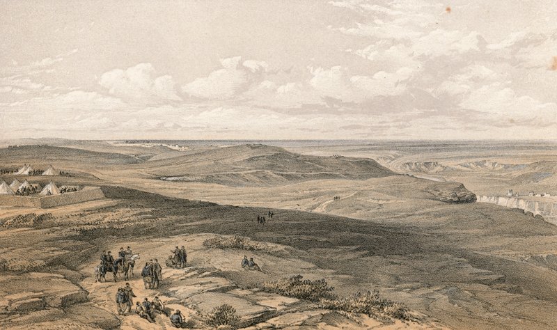 O campo de Inkermann de William Crimea Simpson