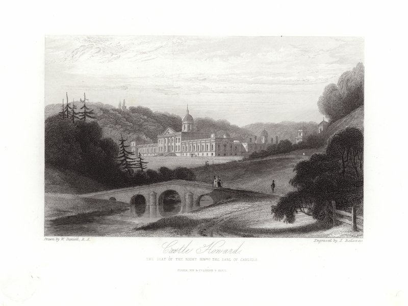 Castle Howard de William Daniell