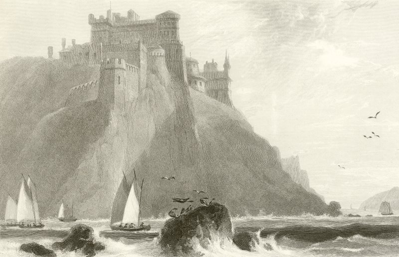 Castelo de Culzean, Ayrshire, Escócia de William Daniell