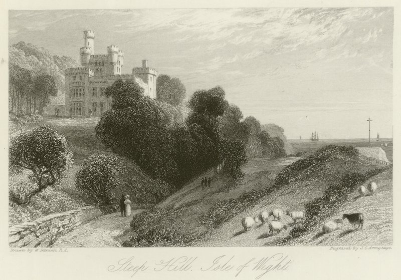 Colina íngreme de William Daniell