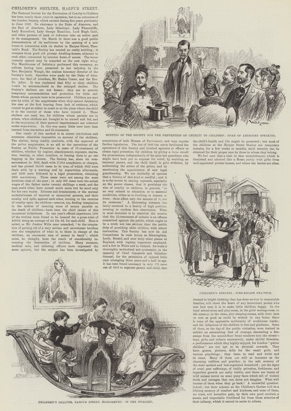 Abrigo das Crianças, Rua Harpur de William Douglas Almond