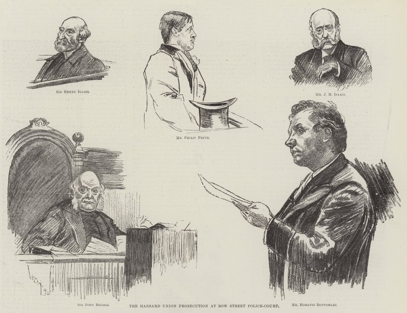 O Ministério Público da Hansard na Corte Policial de Bow Street de William Douglas Almond