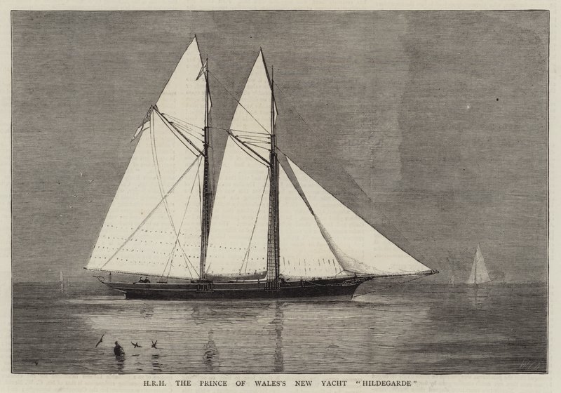 SAR do Príncipe de Gales New Yacht Hildegarde de William Edward Atkins