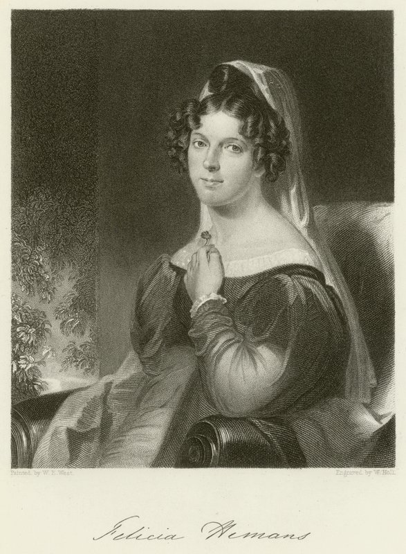 Felicia Hemans de William Edward West