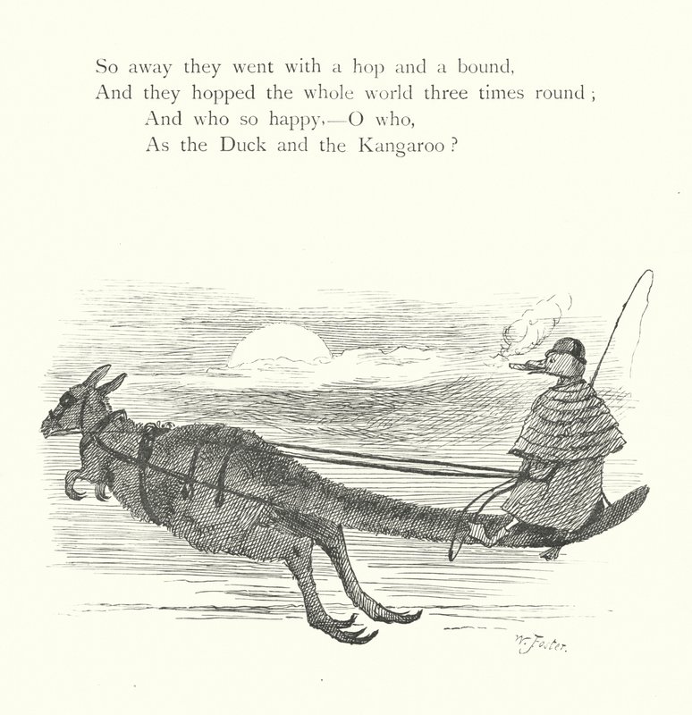 O Pato e o Canguru (gravura) de William Foster