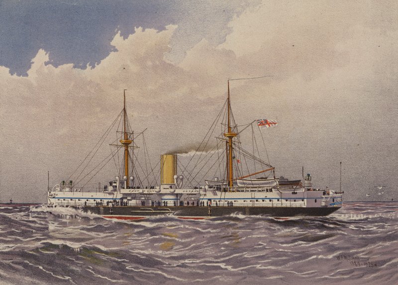 HMS Colossus, navio de guerra de 1ª classe de William Frederick Mitchell