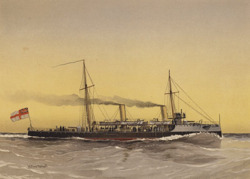 HMS Speedwell, torpedeira de William Frederick Mitchell