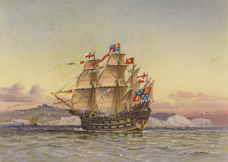 O grande Harry de 1488 de William Frederick Mitchell