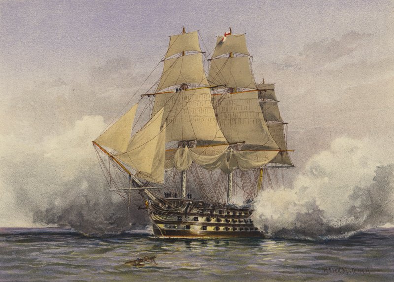 A Vitória (cor litho) de William Frederick Mitchell