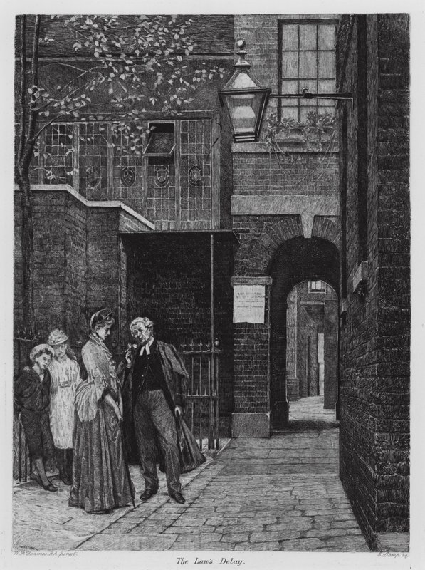 O Atraso da Lei (gravação) de William Frederick Yeames