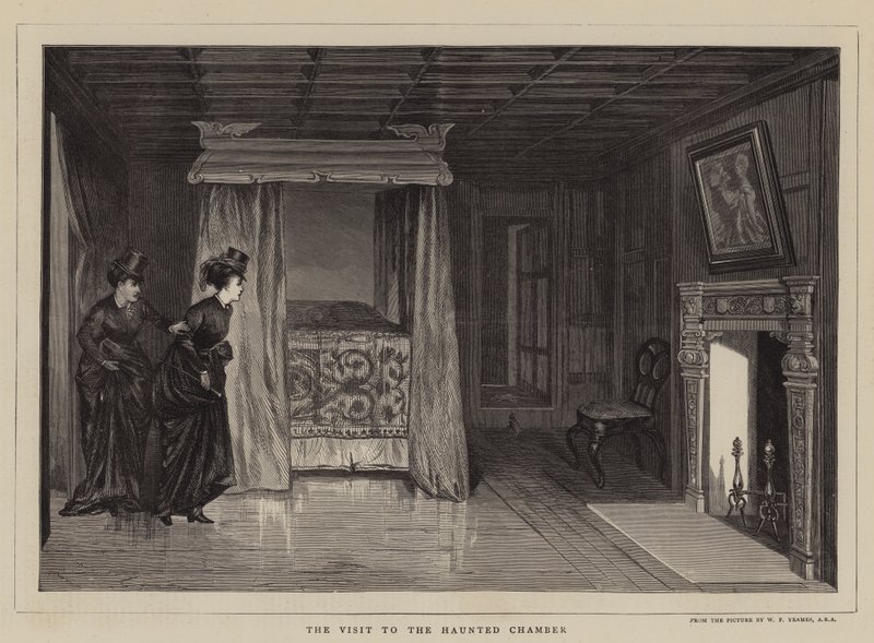 A visita à Câmara Assombrada de William Frederick Yeames