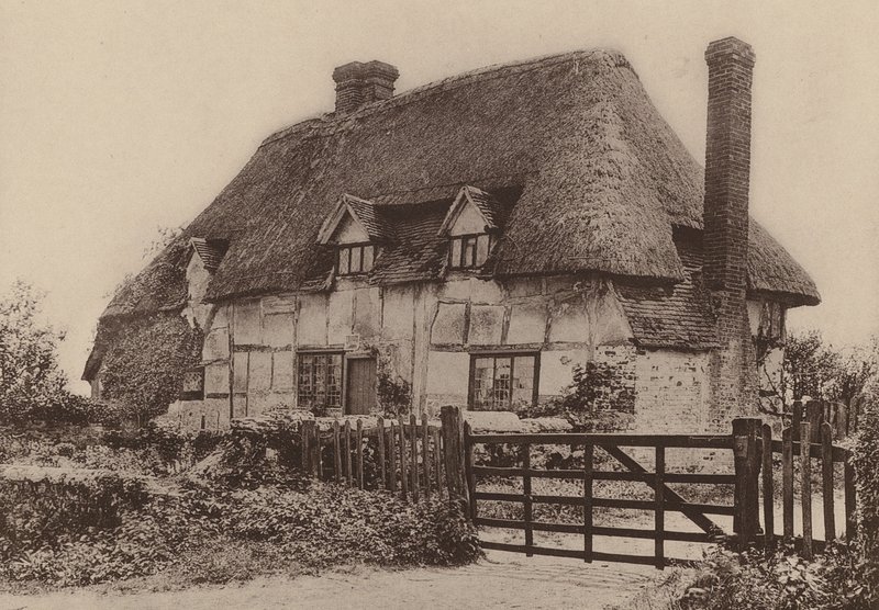 Em Hardham, perto de Pulborough, West Sussex (fotografia a preto e branco) de William Galsworthy Davie