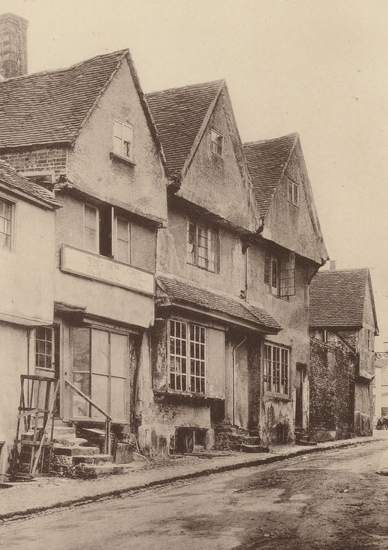 Em Midhurst, West Sussex (fotografia a preto e branco) de William Galsworthy Davie