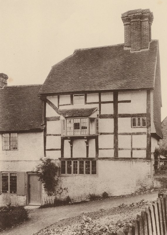 Em Petworth, Sussex (fotografia a preto e branco) de William Galsworthy Davie
