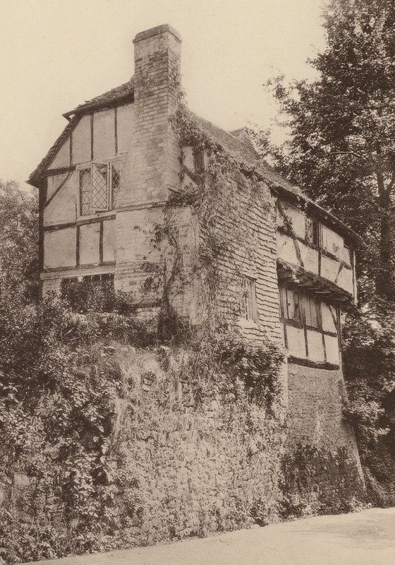 Em Pulborough, West Sussex (fotografia a preto e branco) de William Galsworthy Davie