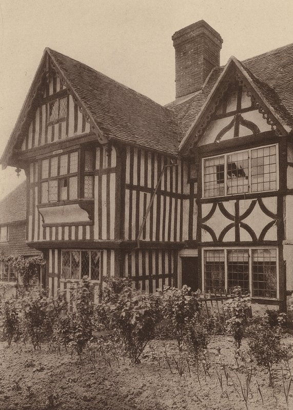 Em Sedlescombe, Sussex (fotografia a preto e branco) de William Galsworthy Davie