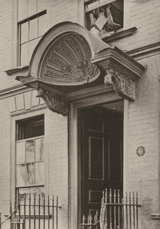 Porta, Bristol (foto a p/b) de William Galsworthy Davie