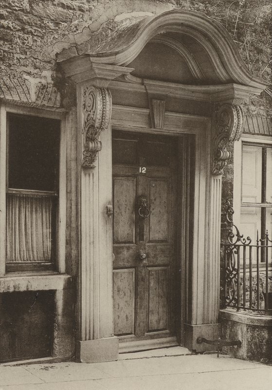Porta, Stamford, Northants (foto a p/b) de William Galsworthy Davie