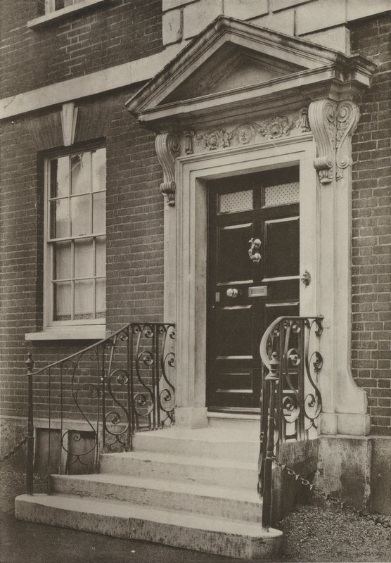 Porta, Wimborne, Dorset (foto a p/b) de William Galsworthy Davie