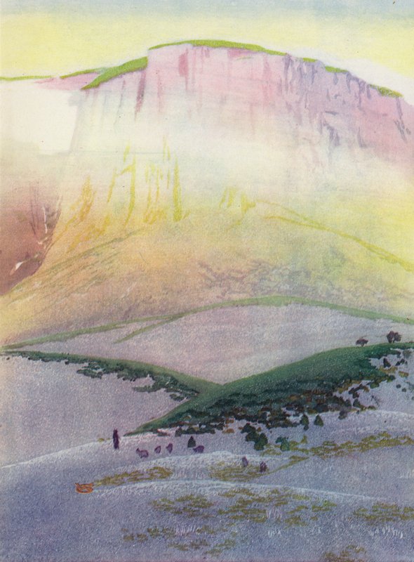 The Last Glean, Corsica (cor litho) de William Giles