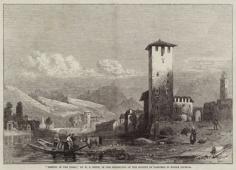 Trento, no Tirol de William Harding Collingwood Smith