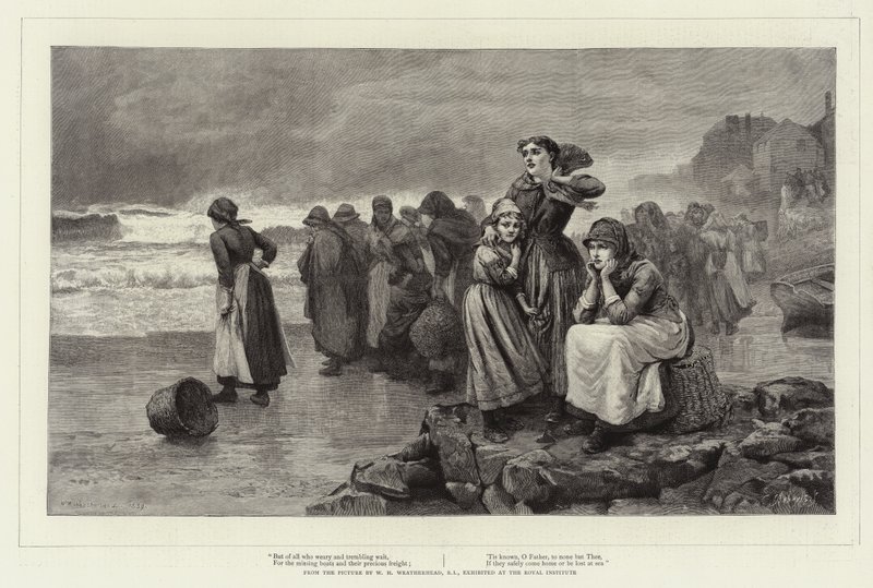 Mulheres esperando de William Harris Weatherhead