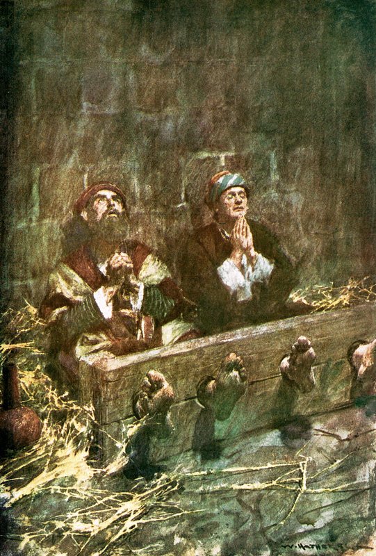 Paulo e Silas na prisão de William Hatherell