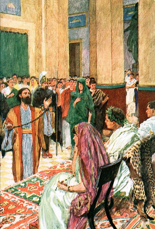 Paulo antes de Agripa de William Hatherell