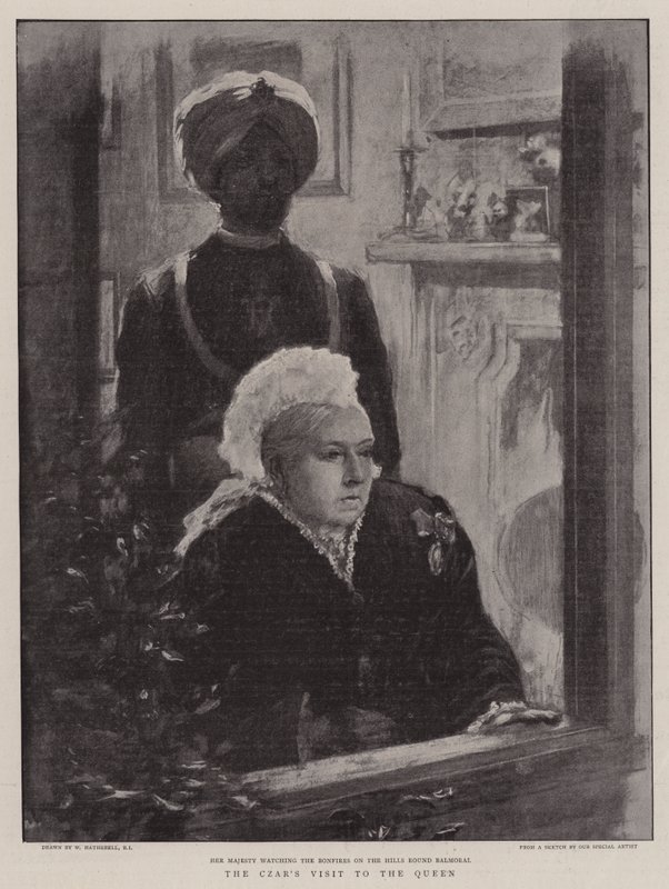 A visita do czar à rainha de William Hatherell