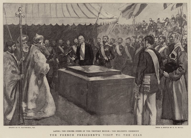 Visita do Presidente Francês ao Czar de William Hatherell